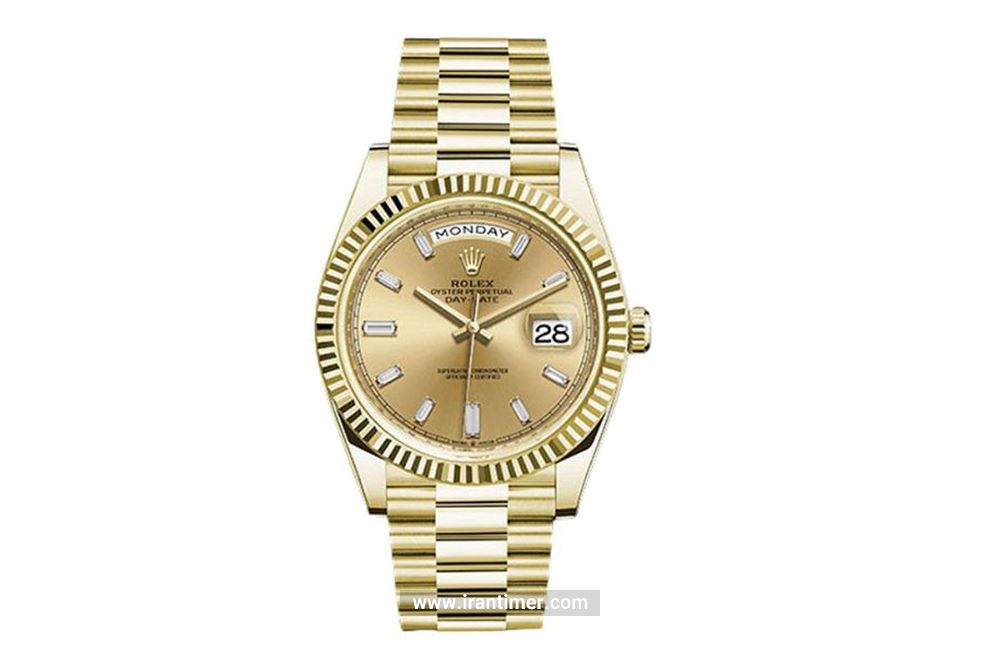 ساعت مچی مردانه رولکس مدل 228238 chbdp Gold ساعتی تقویم دار درکنار اصالت و کیفیت فوق العاده